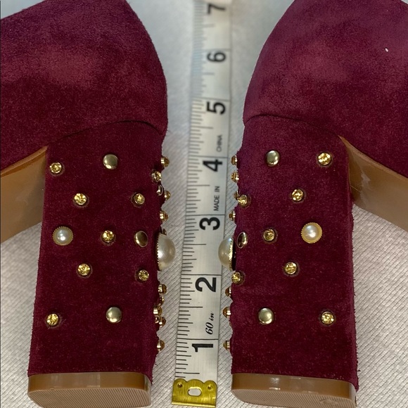 EUC Bettye Fuller brand jeweled platform heels - Picture 10 of 13